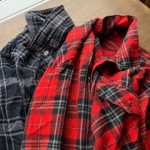 🍎 Flannel 2 in 1 BUNDLE